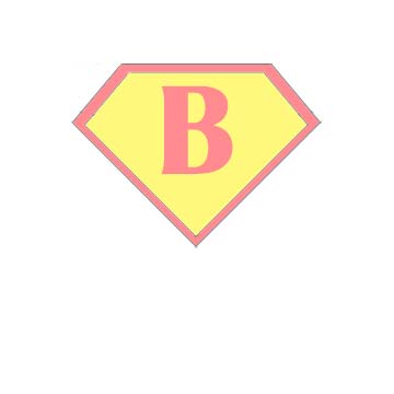 A faded B shield logo
